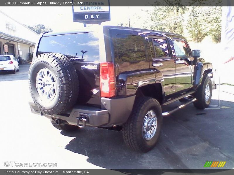 Black / Ebony Black 2008 Hummer H3 Alpha