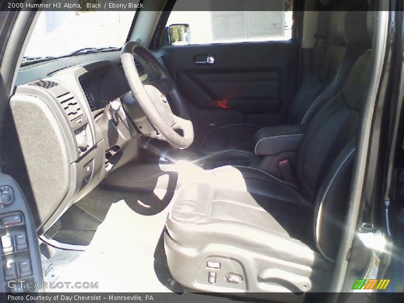 Black / Ebony Black 2008 Hummer H3 Alpha
