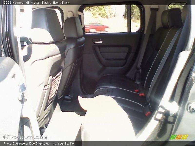 Black / Ebony Black 2008 Hummer H3 Alpha