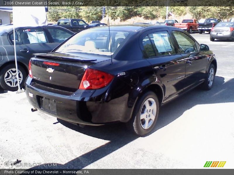 Black / Gray 2006 Chevrolet Cobalt LS Sedan