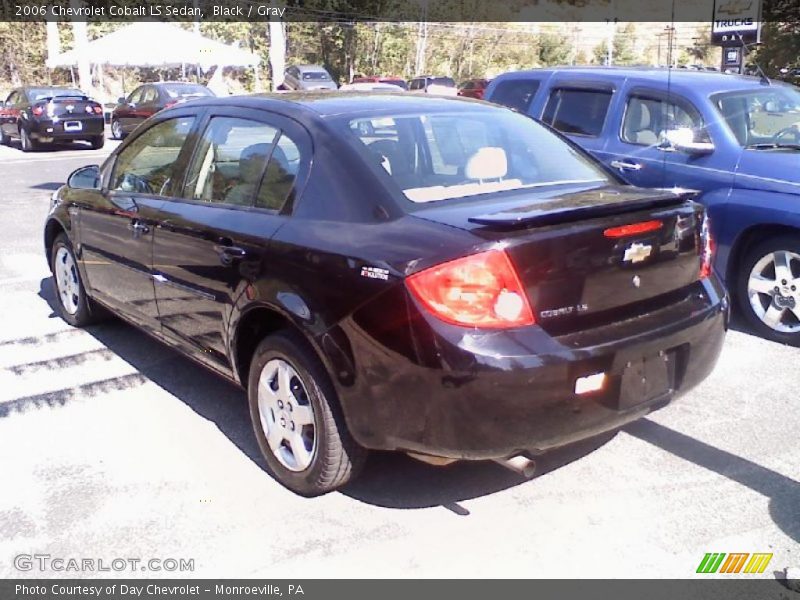 Black / Gray 2006 Chevrolet Cobalt LS Sedan