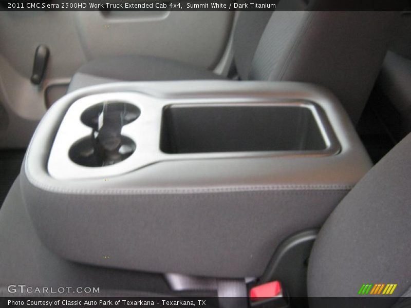 Summit White / Dark Titanium 2011 GMC Sierra 2500HD Work Truck Extended Cab 4x4