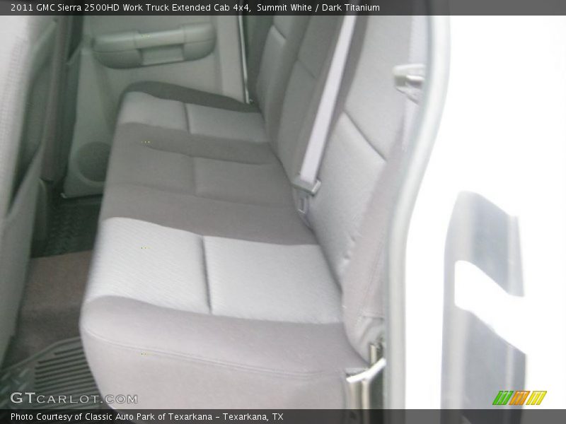 Summit White / Dark Titanium 2011 GMC Sierra 2500HD Work Truck Extended Cab 4x4