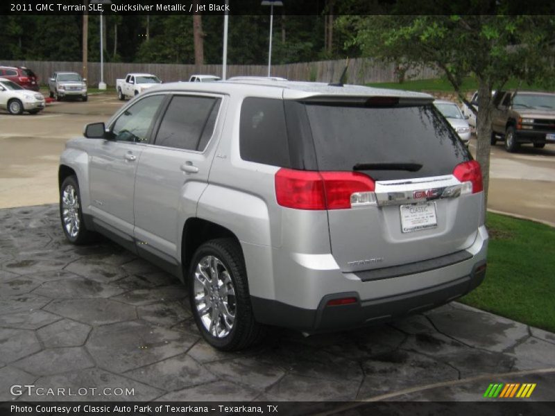 Quicksilver Metallic / Jet Black 2011 GMC Terrain SLE