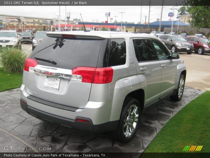 Quicksilver Metallic / Jet Black 2011 GMC Terrain SLE