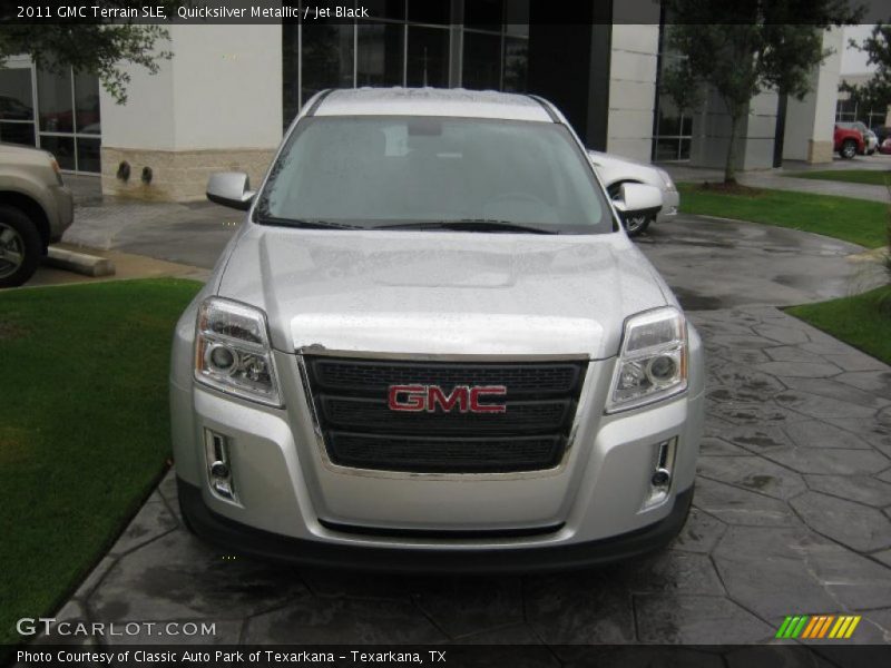 Quicksilver Metallic / Jet Black 2011 GMC Terrain SLE