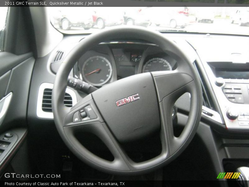 Quicksilver Metallic / Jet Black 2011 GMC Terrain SLE