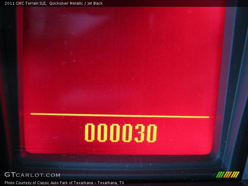 Quicksilver Metallic / Jet Black 2011 GMC Terrain SLE