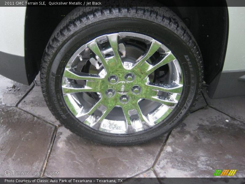 Quicksilver Metallic / Jet Black 2011 GMC Terrain SLE