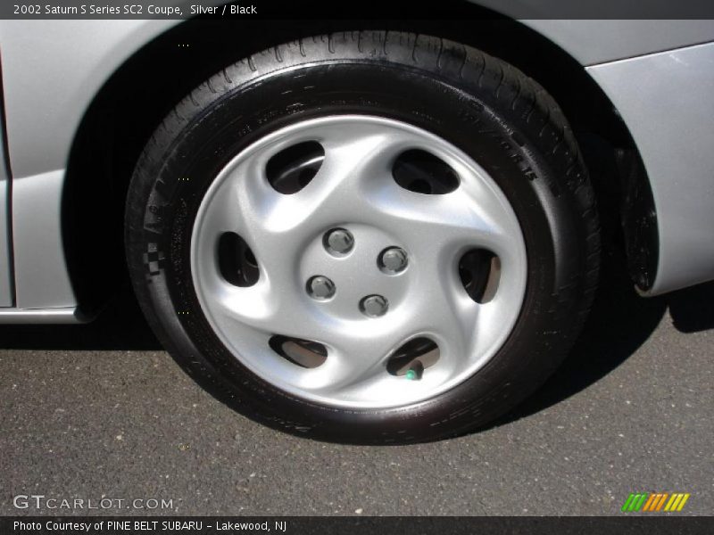 Silver / Black 2002 Saturn S Series SC2 Coupe