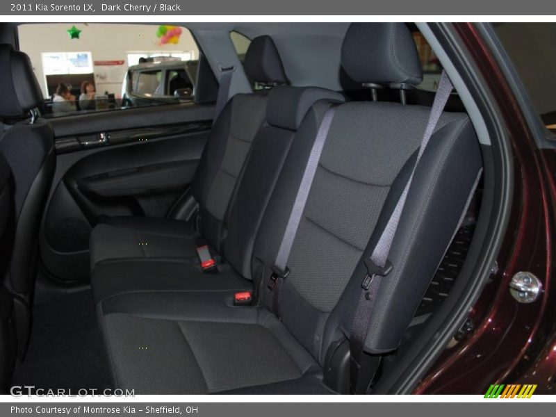 Dark Cherry / Black 2011 Kia Sorento LX