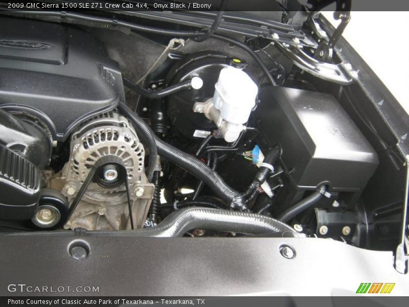Onyx Black / Ebony 2009 GMC Sierra 1500 SLE Z71 Crew Cab 4x4