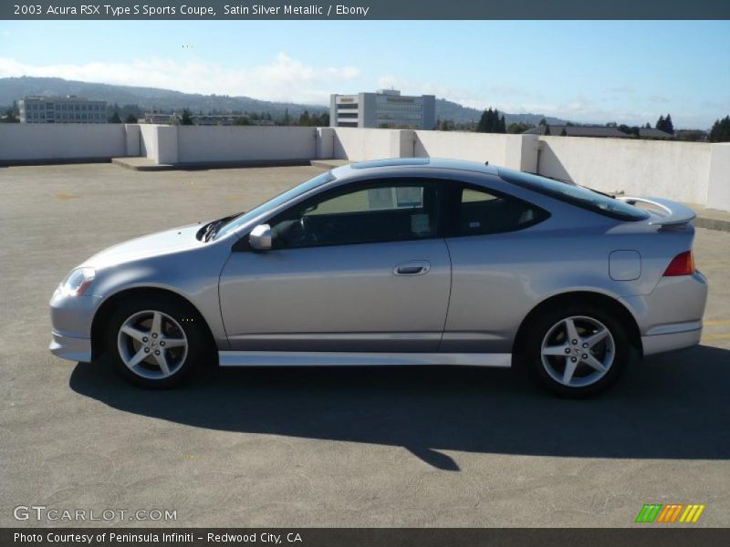 Satin Silver Metallic / Ebony 2003 Acura RSX Type S Sports Coupe