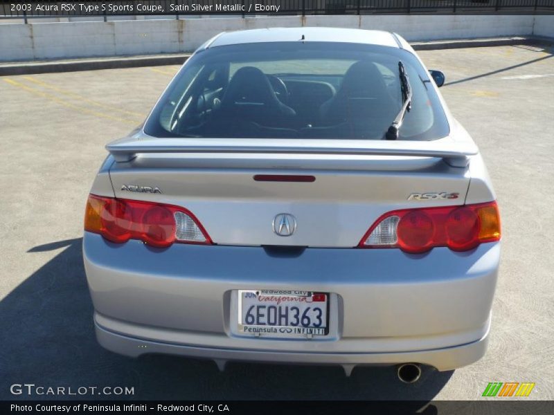 Satin Silver Metallic / Ebony 2003 Acura RSX Type S Sports Coupe