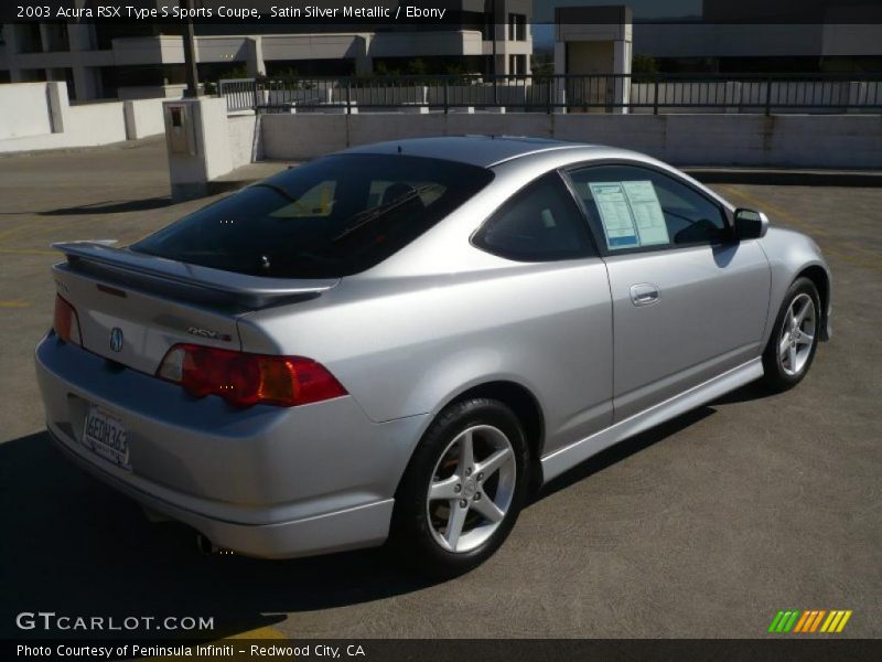 Satin Silver Metallic / Ebony 2003 Acura RSX Type S Sports Coupe