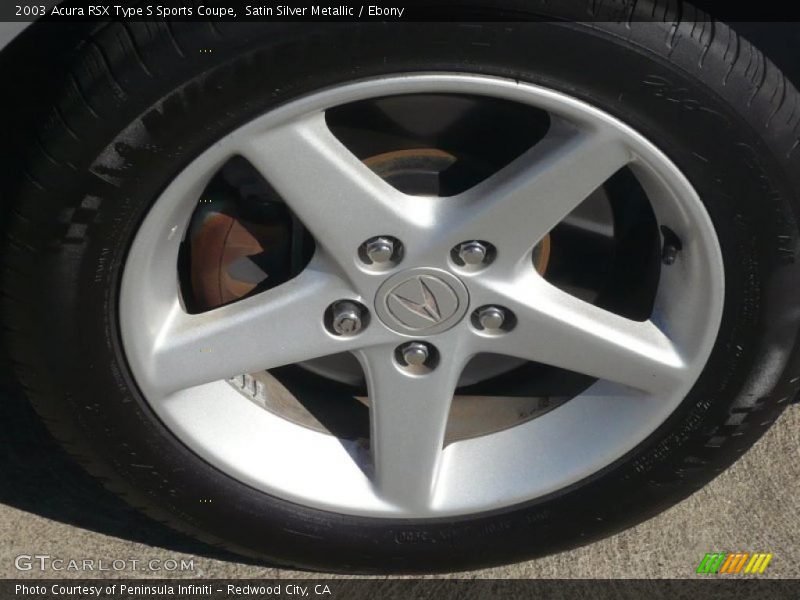 Satin Silver Metallic / Ebony 2003 Acura RSX Type S Sports Coupe