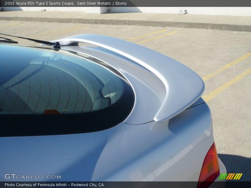 Satin Silver Metallic / Ebony 2003 Acura RSX Type S Sports Coupe