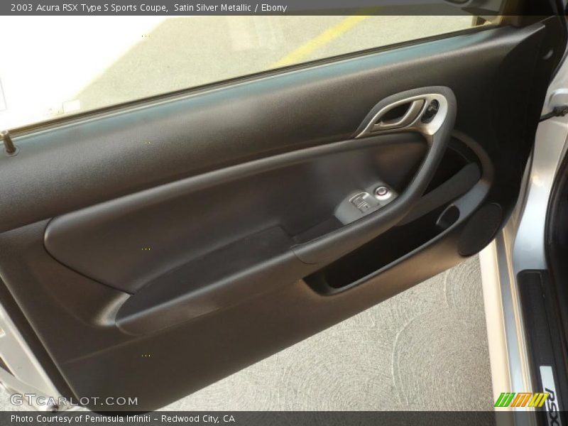Satin Silver Metallic / Ebony 2003 Acura RSX Type S Sports Coupe