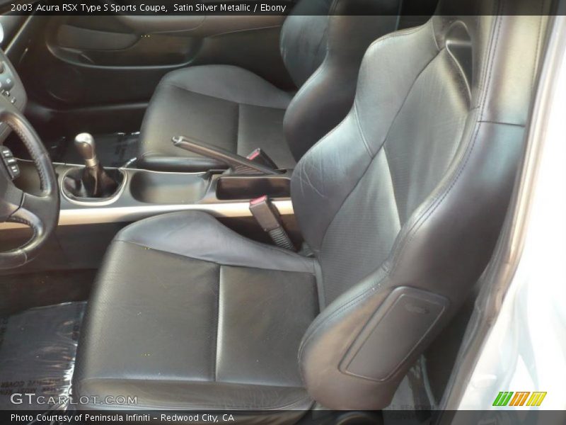 Satin Silver Metallic / Ebony 2003 Acura RSX Type S Sports Coupe