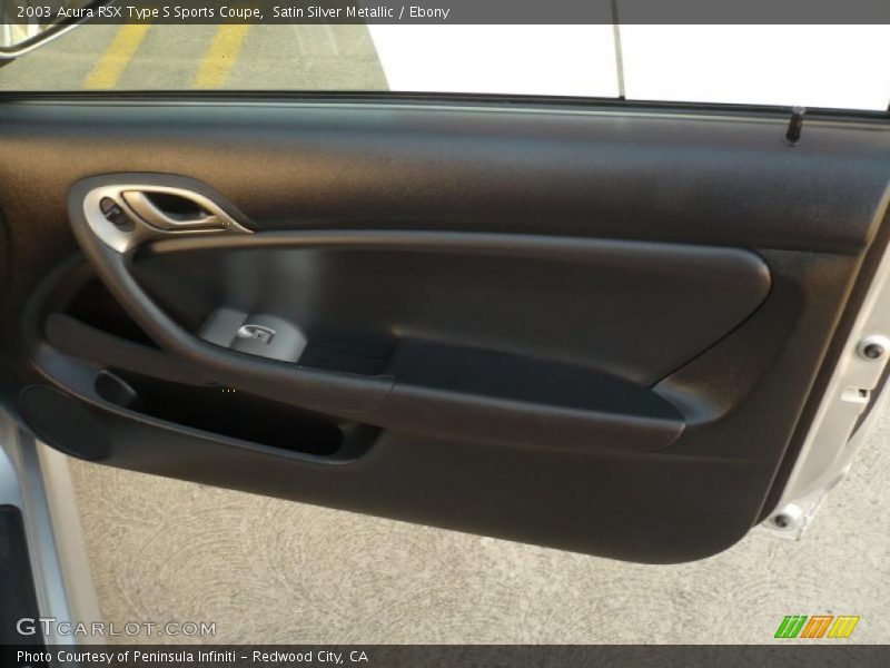 Satin Silver Metallic / Ebony 2003 Acura RSX Type S Sports Coupe