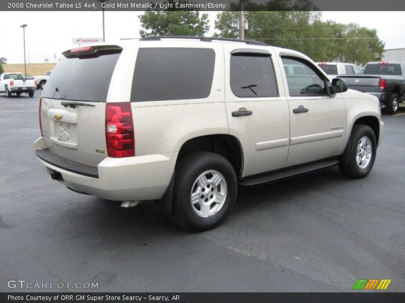 Gold Mist Metallic / Light Cashmere/Ebony 2008 Chevrolet Tahoe LS 4x4
