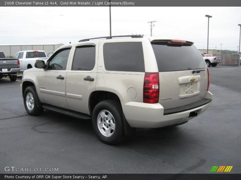 Gold Mist Metallic / Light Cashmere/Ebony 2008 Chevrolet Tahoe LS 4x4