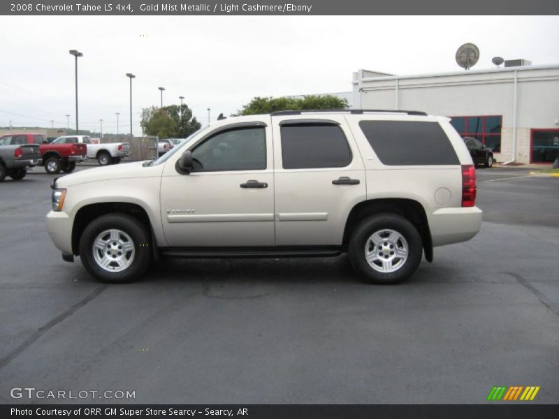 Gold Mist Metallic / Light Cashmere/Ebony 2008 Chevrolet Tahoe LS 4x4