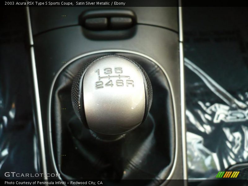 Satin Silver Metallic / Ebony 2003 Acura RSX Type S Sports Coupe