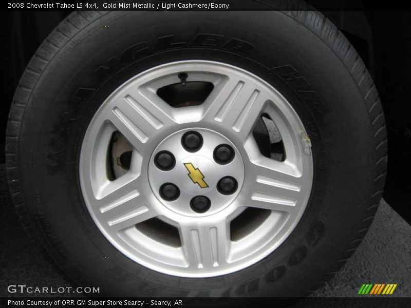 Gold Mist Metallic / Light Cashmere/Ebony 2008 Chevrolet Tahoe LS 4x4