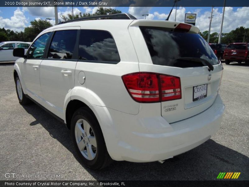 Stone White / Dark Slate Gray 2010 Dodge Journey SXT