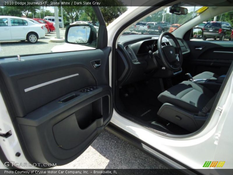 Stone White / Dark Slate Gray 2010 Dodge Journey SXT