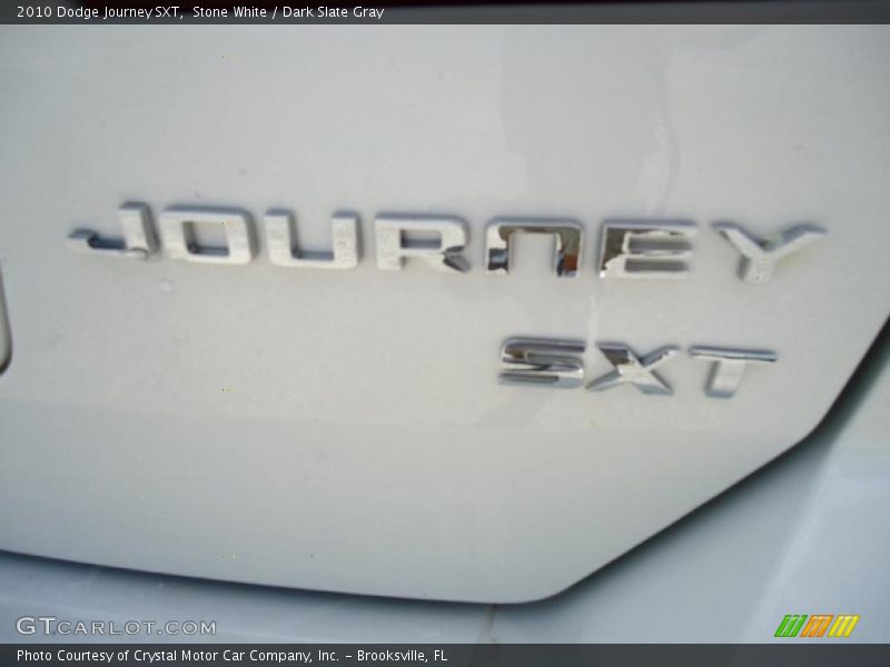 Stone White / Dark Slate Gray 2010 Dodge Journey SXT