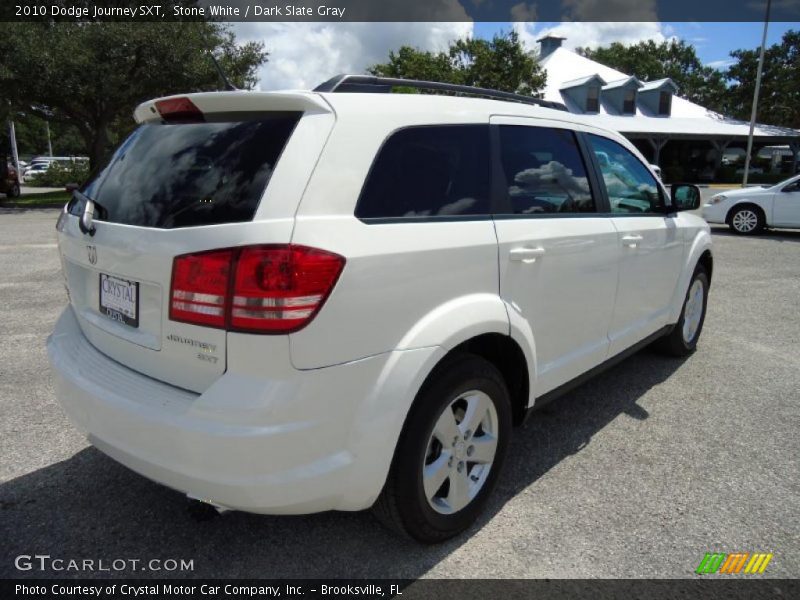 Stone White / Dark Slate Gray 2010 Dodge Journey SXT