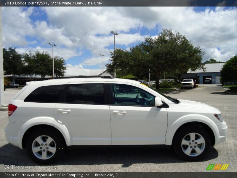 Stone White / Dark Slate Gray 2010 Dodge Journey SXT
