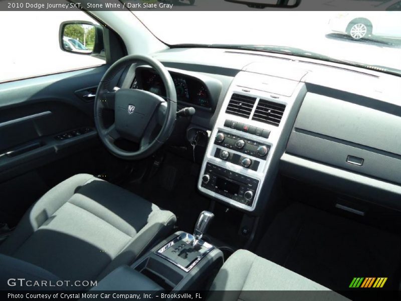 Stone White / Dark Slate Gray 2010 Dodge Journey SXT