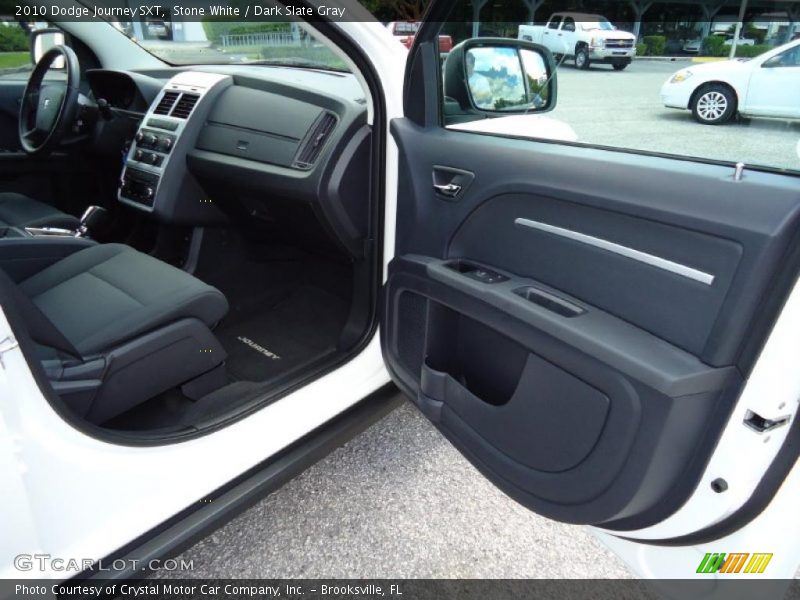 Stone White / Dark Slate Gray 2010 Dodge Journey SXT