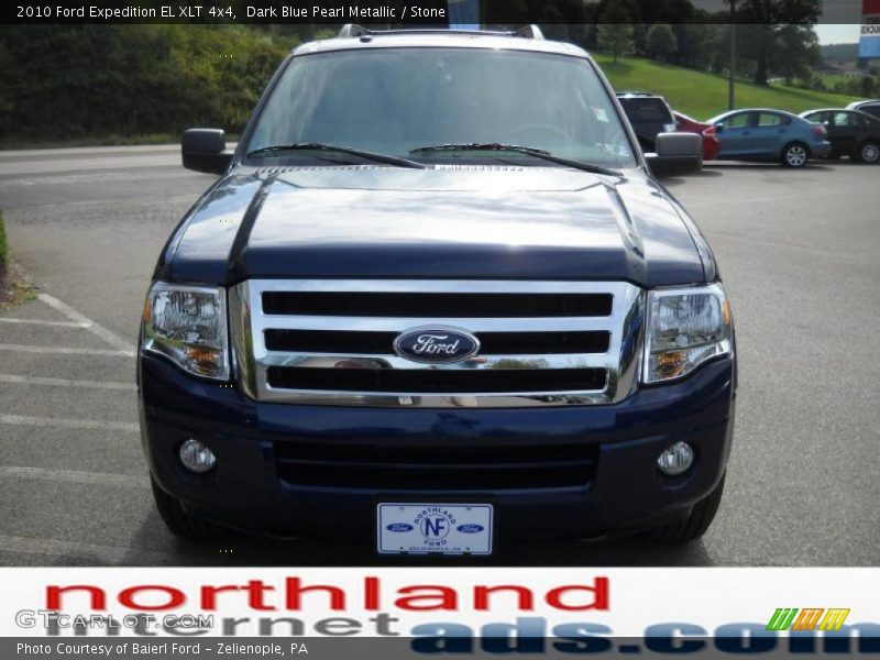 Dark Blue Pearl Metallic / Stone 2010 Ford Expedition EL XLT 4x4