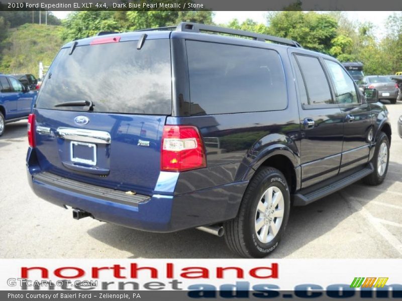 Dark Blue Pearl Metallic / Stone 2010 Ford Expedition EL XLT 4x4