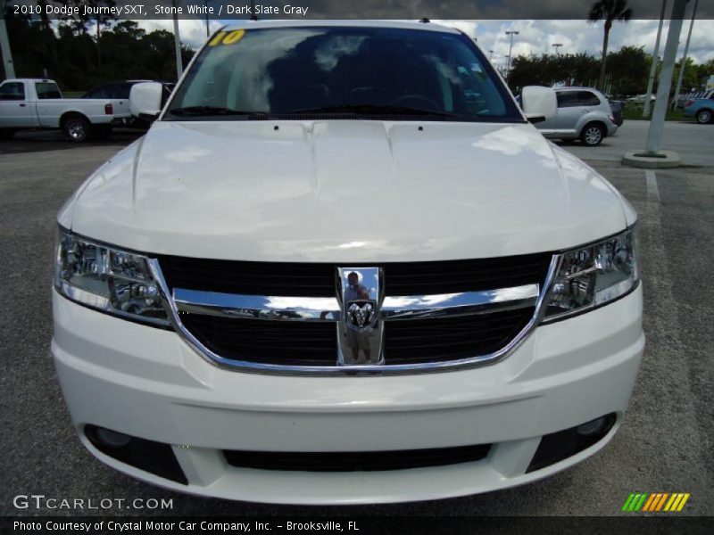Stone White / Dark Slate Gray 2010 Dodge Journey SXT