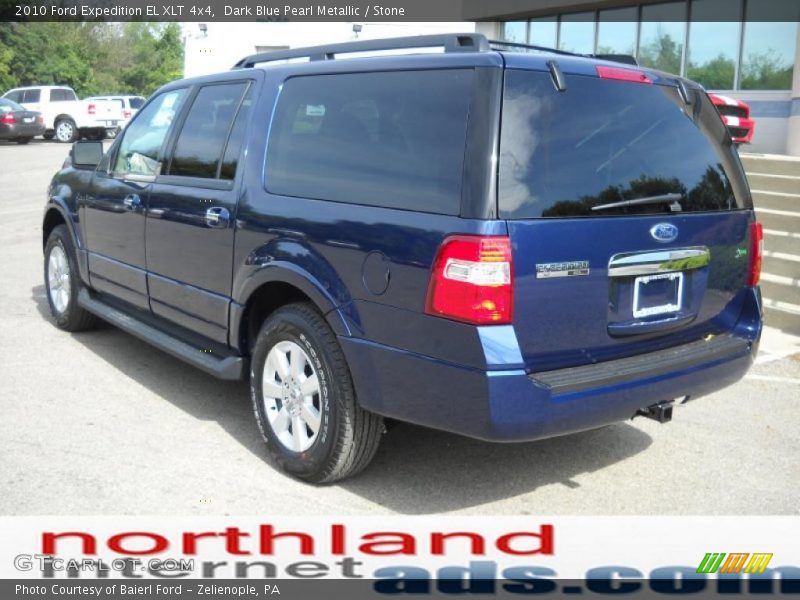Dark Blue Pearl Metallic / Stone 2010 Ford Expedition EL XLT 4x4
