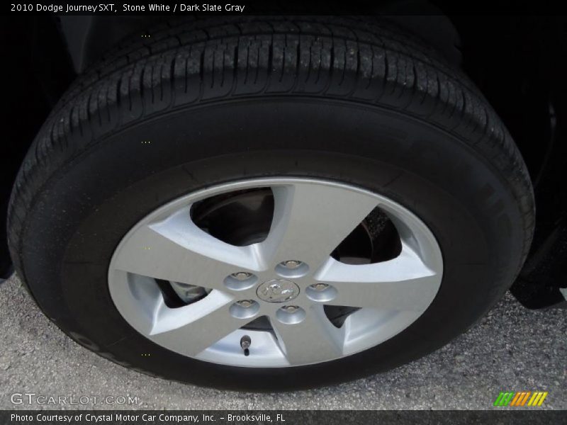 Stone White / Dark Slate Gray 2010 Dodge Journey SXT
