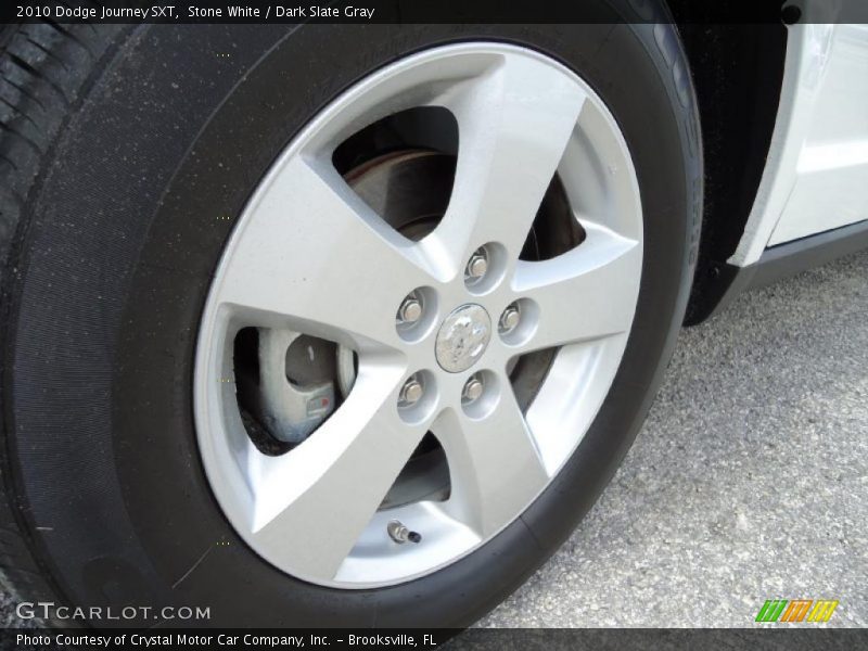 Stone White / Dark Slate Gray 2010 Dodge Journey SXT