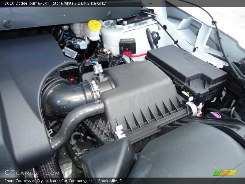 Stone White / Dark Slate Gray 2010 Dodge Journey SXT