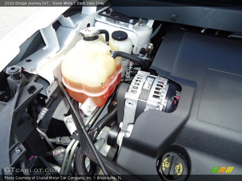 Stone White / Dark Slate Gray 2010 Dodge Journey SXT