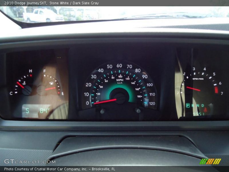Stone White / Dark Slate Gray 2010 Dodge Journey SXT