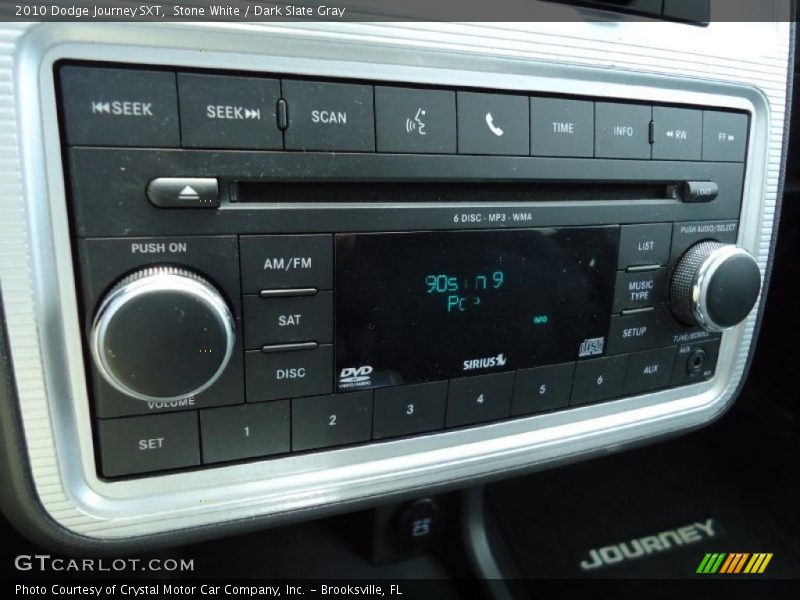 Stone White / Dark Slate Gray 2010 Dodge Journey SXT
