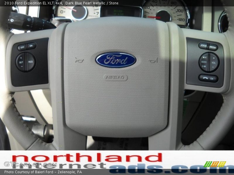 Dark Blue Pearl Metallic / Stone 2010 Ford Expedition EL XLT 4x4