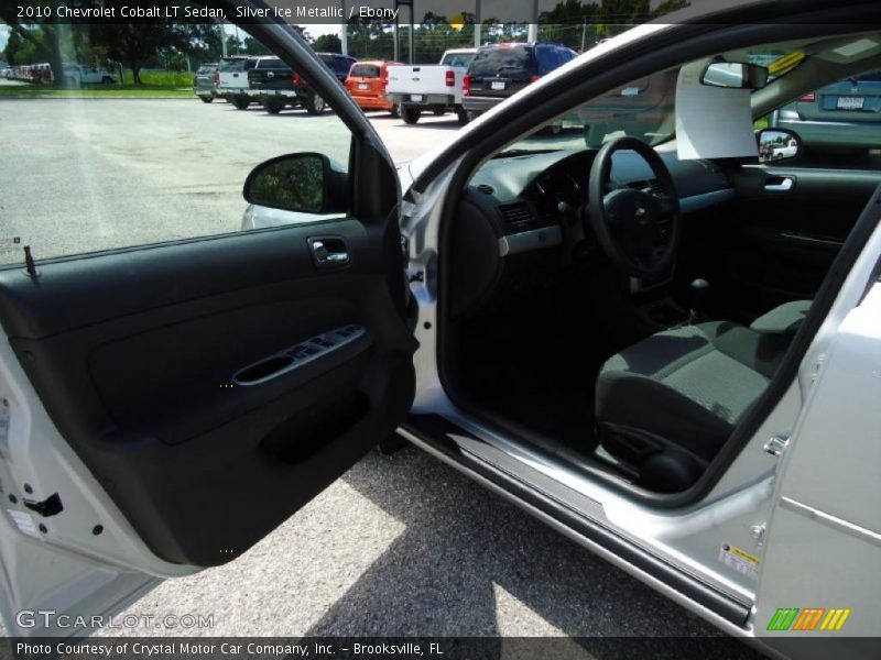 Silver Ice Metallic / Ebony 2010 Chevrolet Cobalt LT Sedan