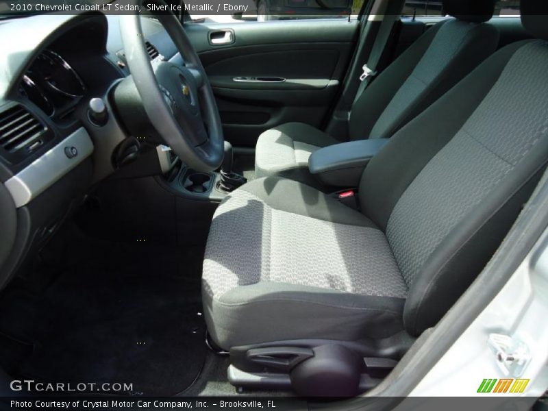 Silver Ice Metallic / Ebony 2010 Chevrolet Cobalt LT Sedan