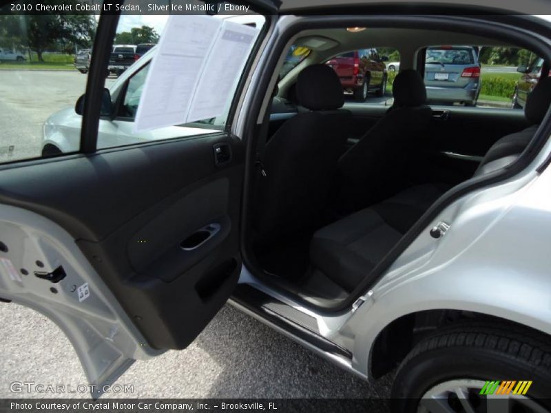 Silver Ice Metallic / Ebony 2010 Chevrolet Cobalt LT Sedan
